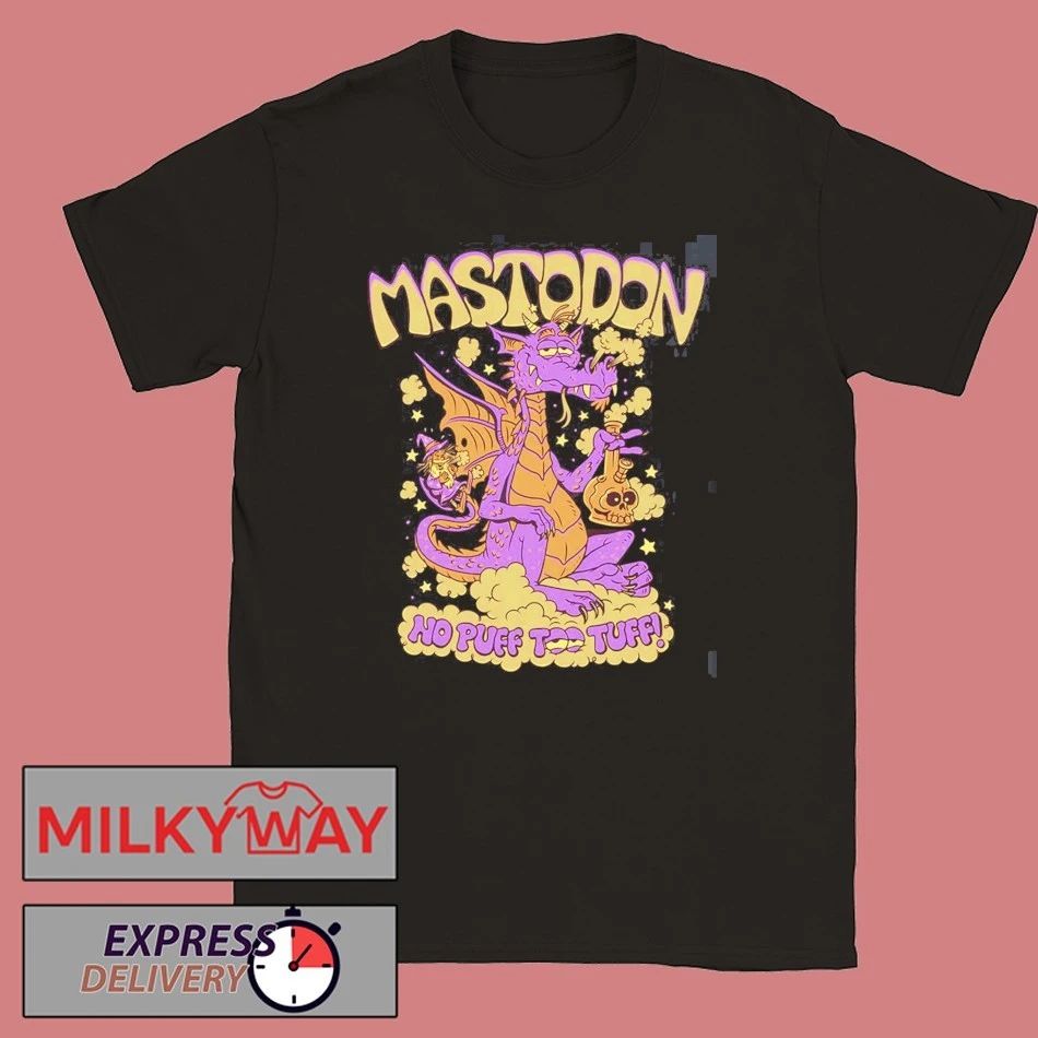 Mastodon No Puff Too Tuff 420 Day Celebrate Puff and The Wizard T-Shirt