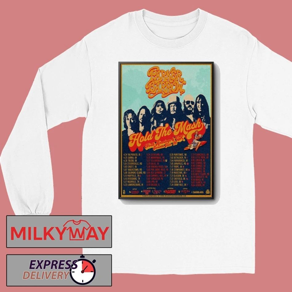 Parker Barrow Hold The Mash North American Poster shirt