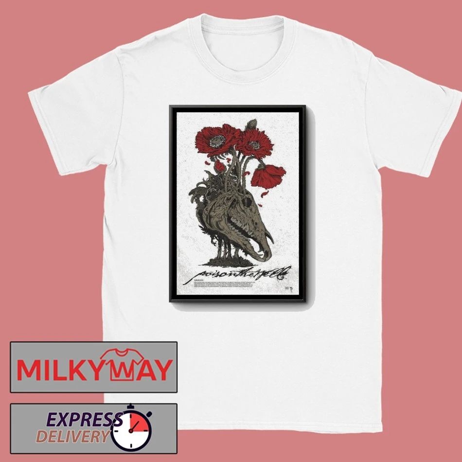 Poster Poison The Well Apr 6 2026 Pittsburgh, PA shirt