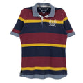 TOMMY HILFIGER Slim Fit Polo Neck T-Shirt Men Size XL