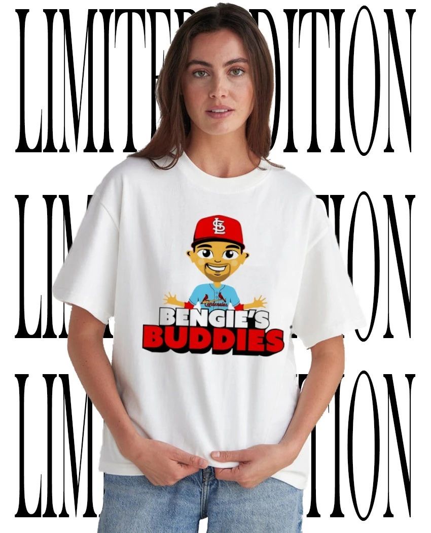 Bengie’s Buddies Baseball Mascot Cardenales St Louis Cardinals Fan shirt