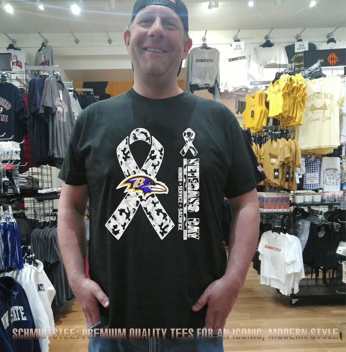 Baltimore Ravens x Veterans Day 2026 Honor Service Sacrifice shirt