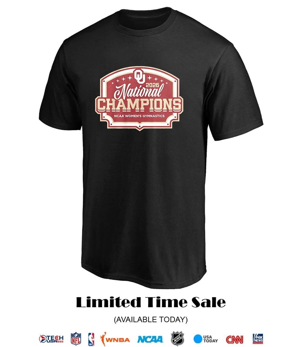 Oklahoma Sooners 2026 NCAA Women’s Gymnastics National Champions shirt