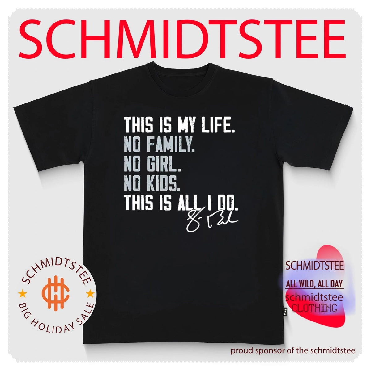 Sean Burke Chicago White Sox this is my life no family no girl no kids this is all I do signature shirt