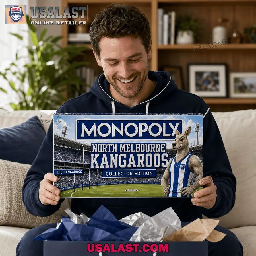 North Melbourne Kangaroos Collector Edition Monopoly Board Game 2026