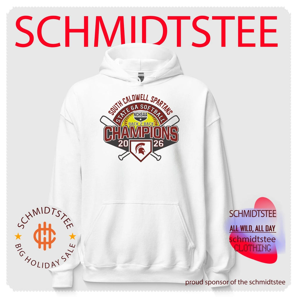 South Caldwell Spartans 2026 NCHSAA State 5A Softball Champions shirt