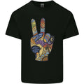 Vacation Peace Gesture Holiday Travel Mens Cotton T-Shirt Tee Top