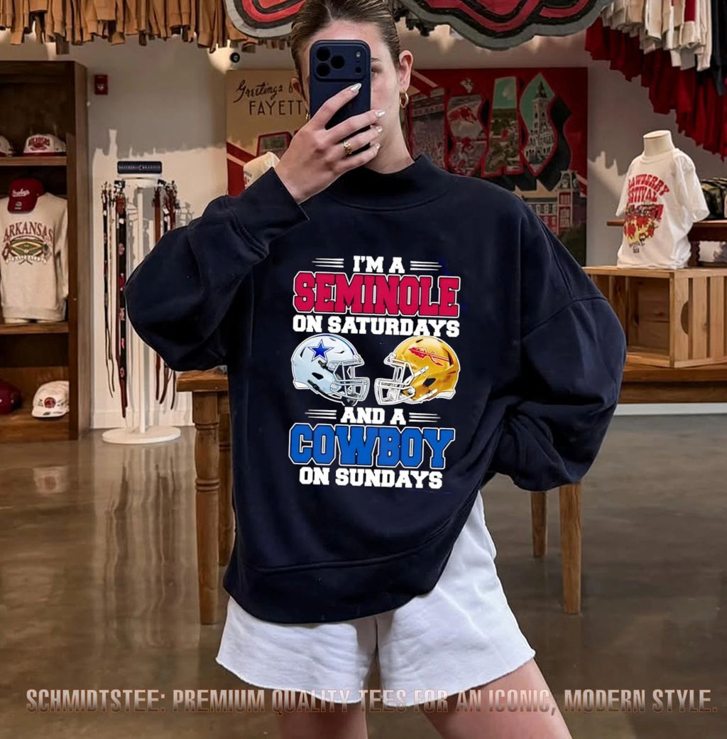 I’m a Seminole on Saturdays and a Cowboy on Sundays shirt