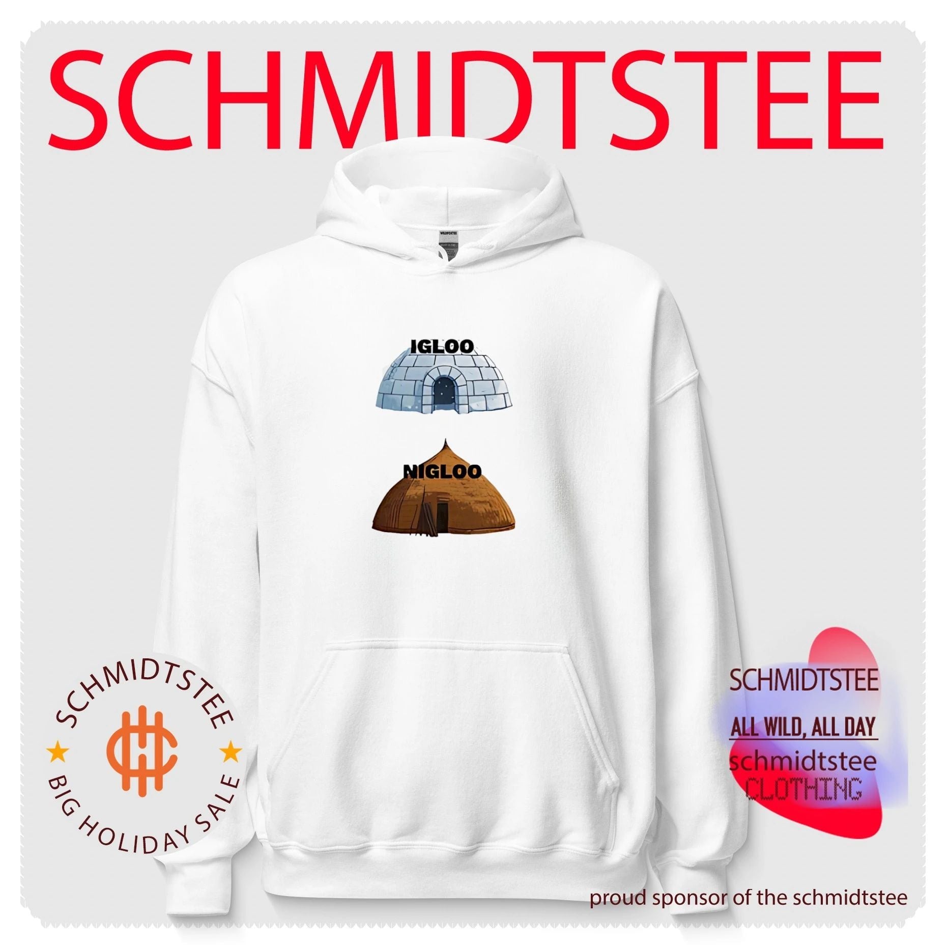Igloo and Nigloo illustration shirt