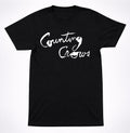Counting Crows Handwritten Logo T-Shirt 90s Alternative Rock Band Classic Tee