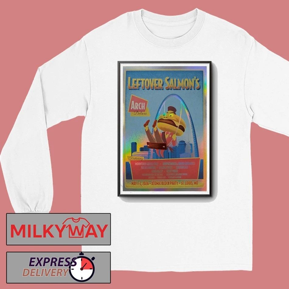 May 1-2 2026 Poster Leftover Salmon St. Louis shirt