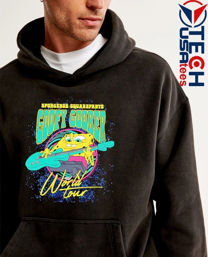 Sponge SquarePants Goofy Goober World Tour shirt