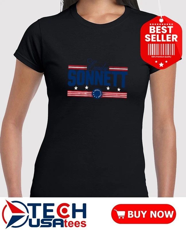 Emily Sonnett USWNT Players American Women’s Soccer stars and stripes shirt