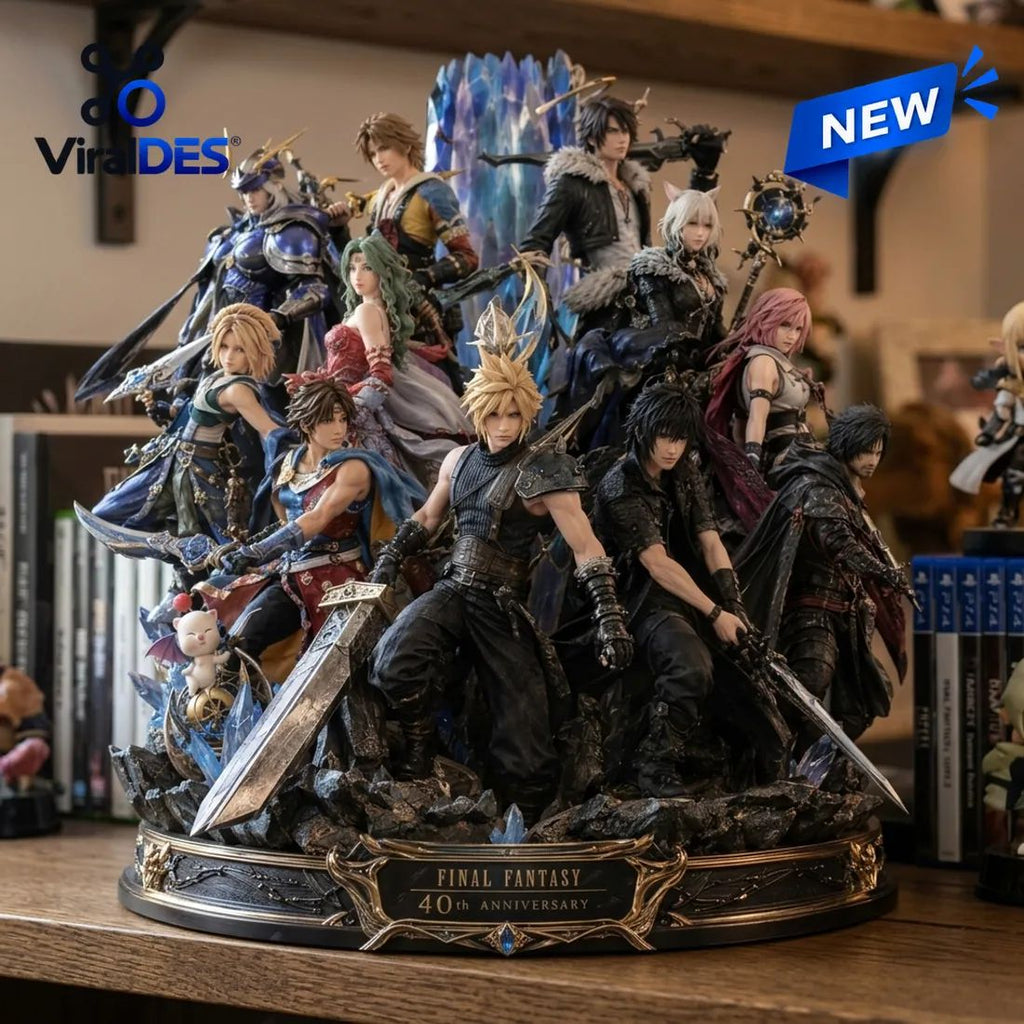 Final Fantasy 40th Anniversary Acrylic Plaque