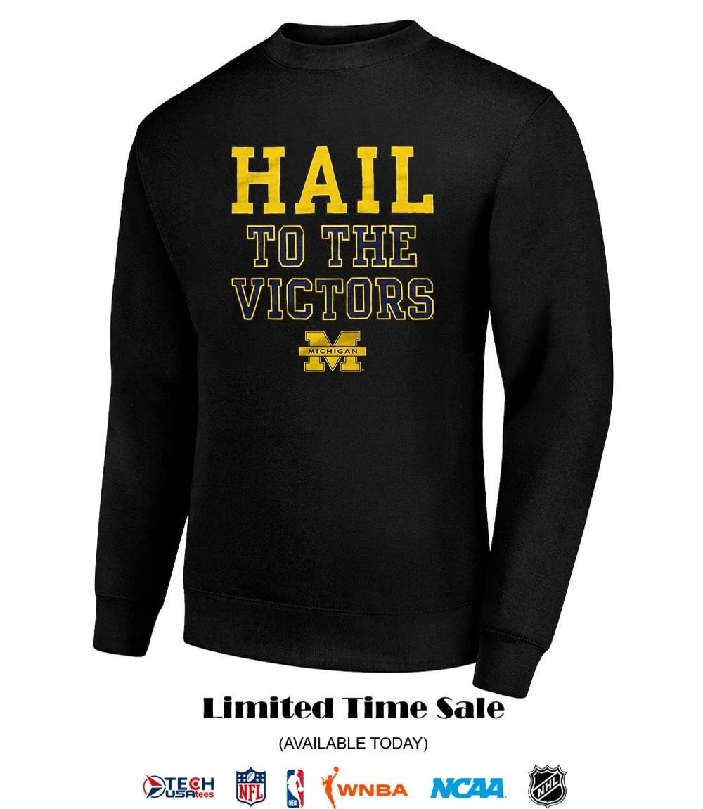 Hail To The Victors Michigan Wolverines T-shirt