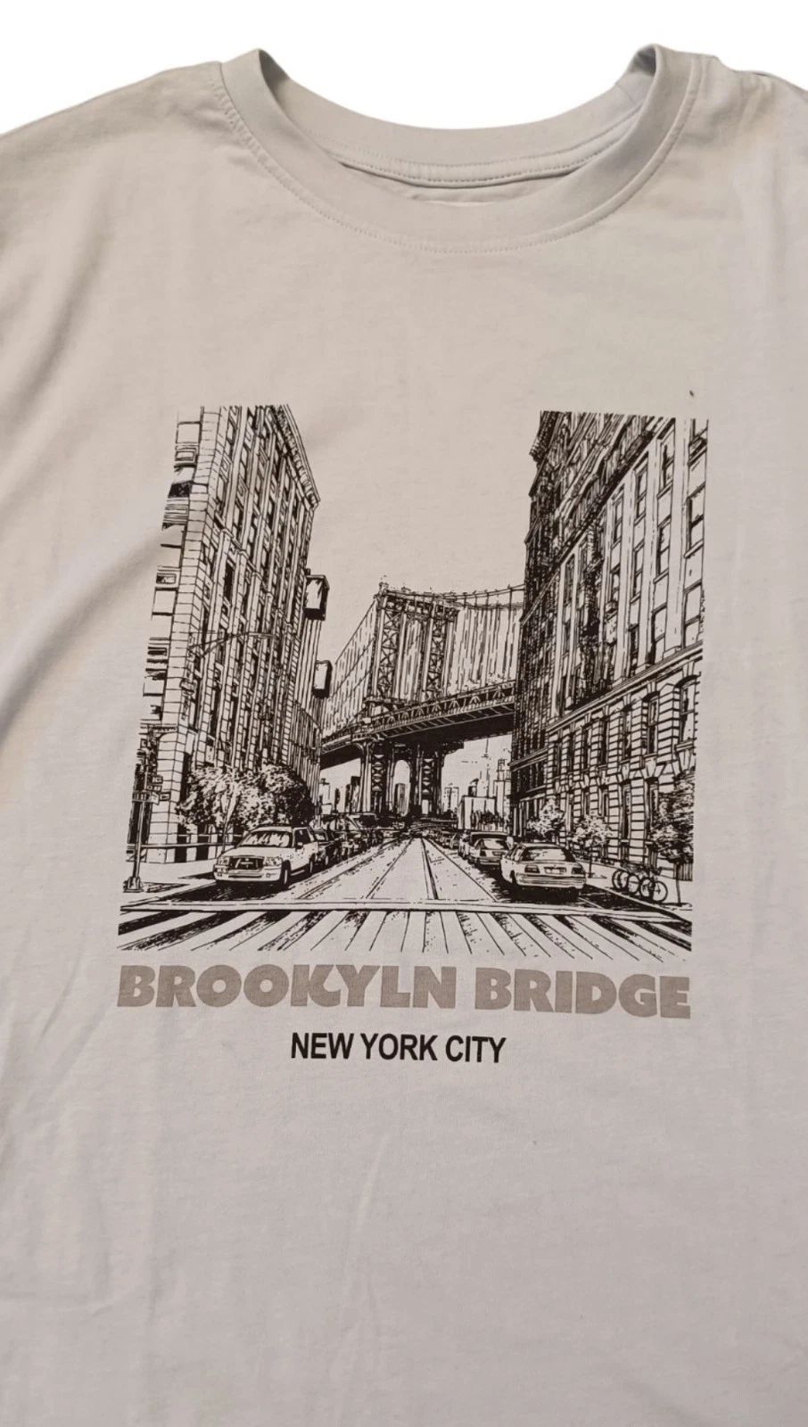 Brooklyn Bridge Street Style NY City T Shirt,Unisex,Size:L,Brand New,HipHop Fans