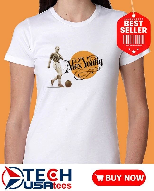 Everton Legend Alex Young The Golden Vision shirt