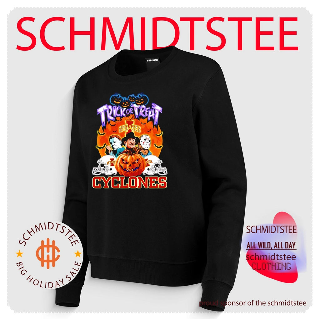 Iowa State Cyclones x Horror Characters Trick Or Treat Halloween 2026 shirt