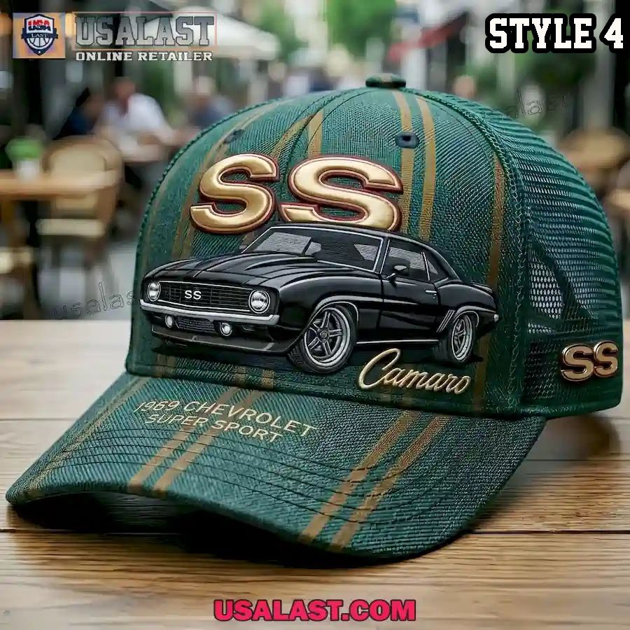 1969 Chevrolet Camaro SS Super Sport Vintage Trucker Hat