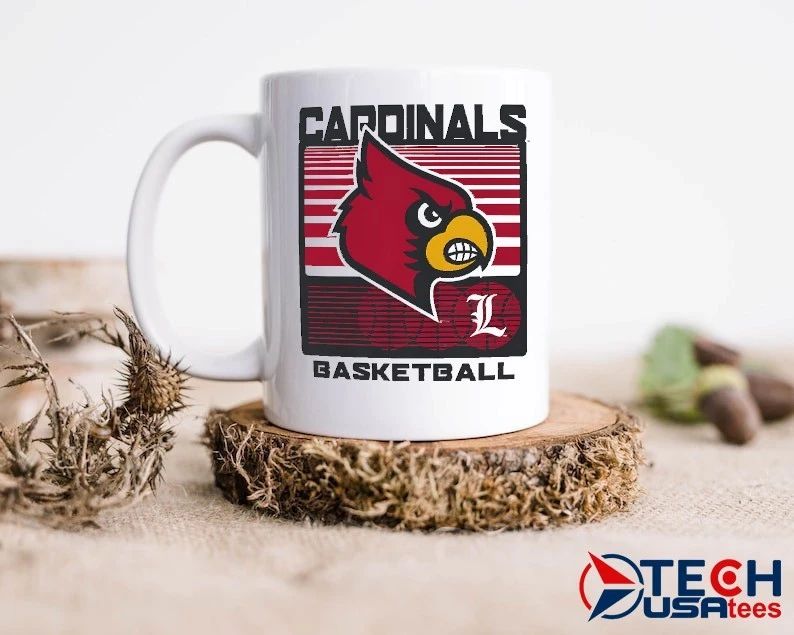 Louisville Cardinals Basketball Staredown mascot shirt