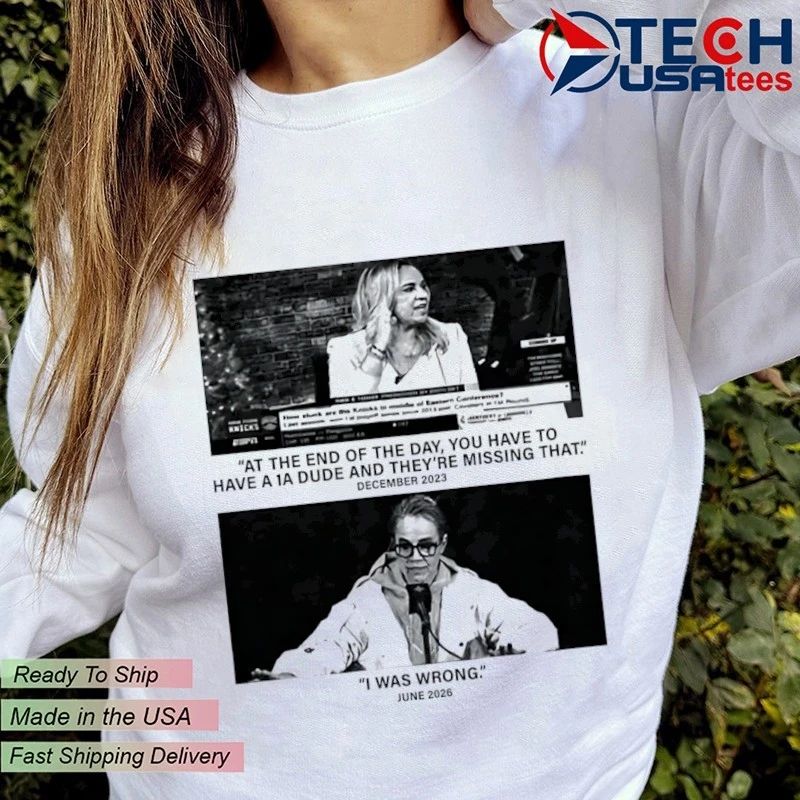 Becky Hammon I was wrong June 2026 shirt
