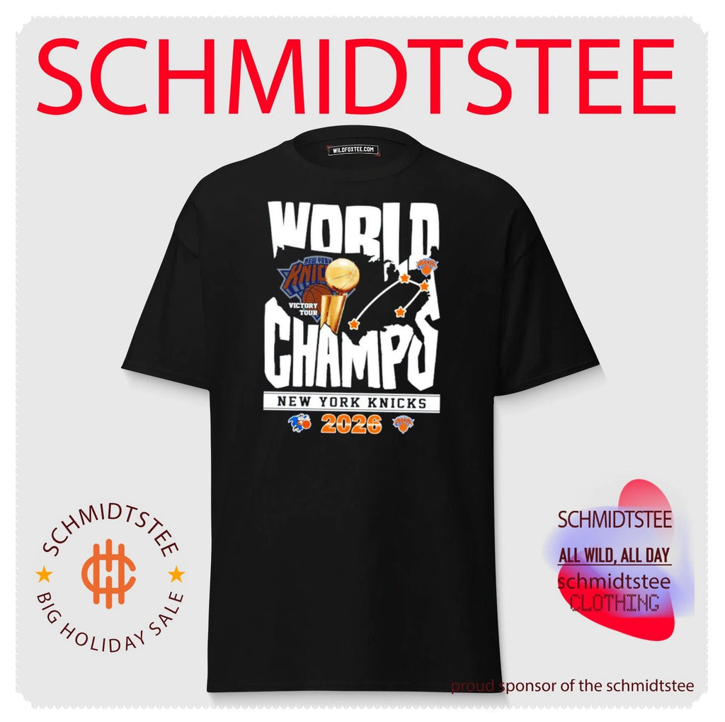 New York Knicks 2026 World Champions State Victory Tour shirt