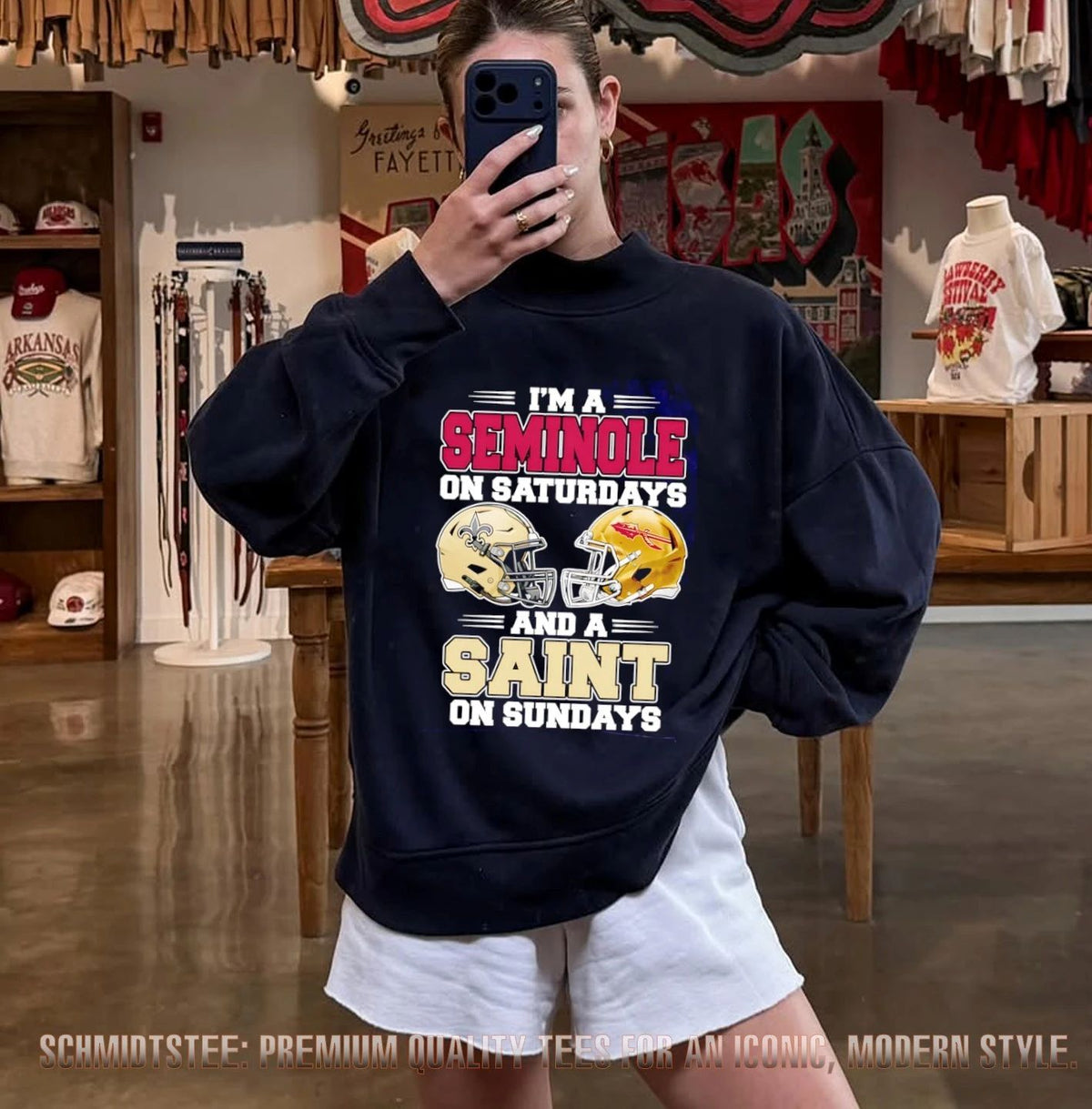 I’m a Seminole on Saturdays and a Saint on Sundays shirt