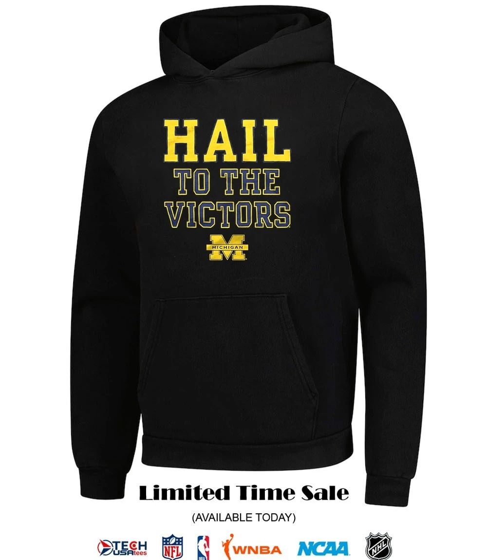 Hail To The Victors Michigan Wolverines T-shirt