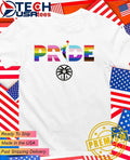 Los Angeles Sparks WNBA Pride logo shirt