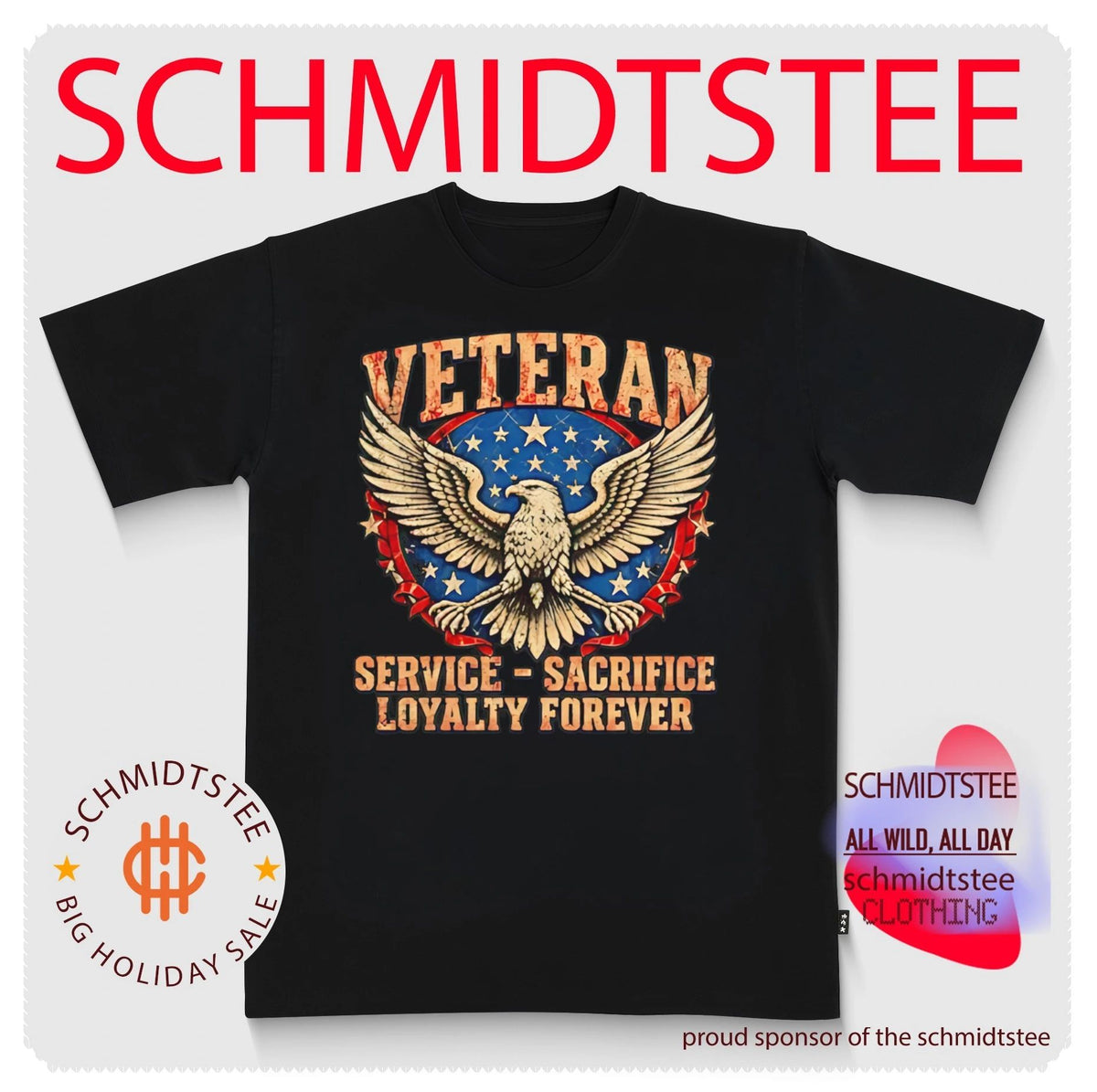 Veteran service sacrifice loyalty forever shirt