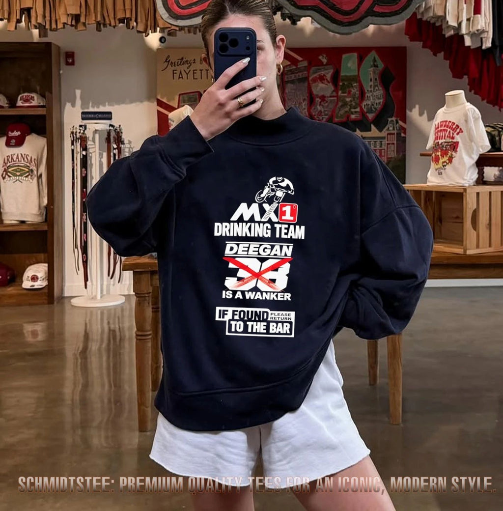 MX1 Drinking Team Deegan 38 Is A Wanker Shirt