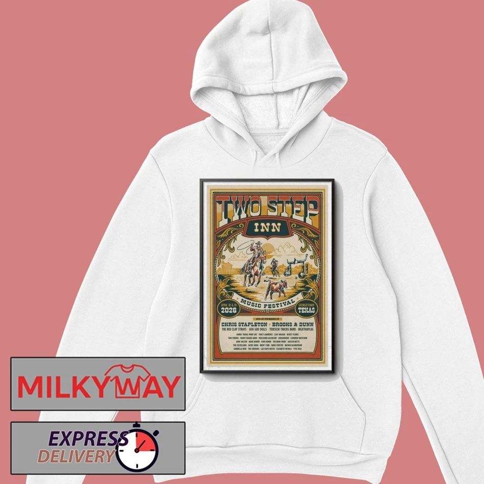 Apr 18-19 2026 Two Step Inn Commemorative Poster shirt