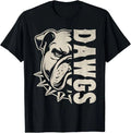 Bulldogs Name Personalized Bulldogs Cute Men Women Kids T-Shirt