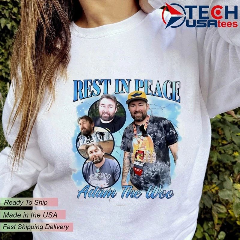 Rest in peace Adam The Woo graphic shirt