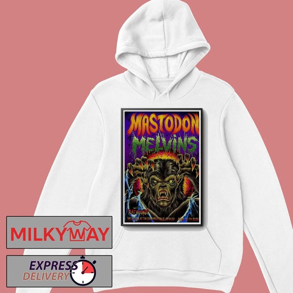 Mastodon New Poster Apr 24 2026 Las Vegas shirt