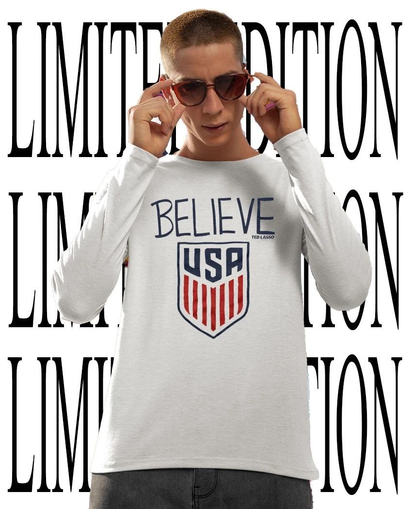 Ted Lasso Believe x USA Crest shirt