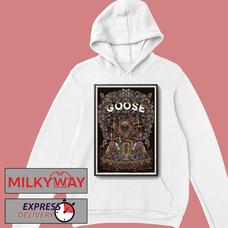 Goose Toyota Music Factory, Irving TX Apr 25 2026 Poster shirt
