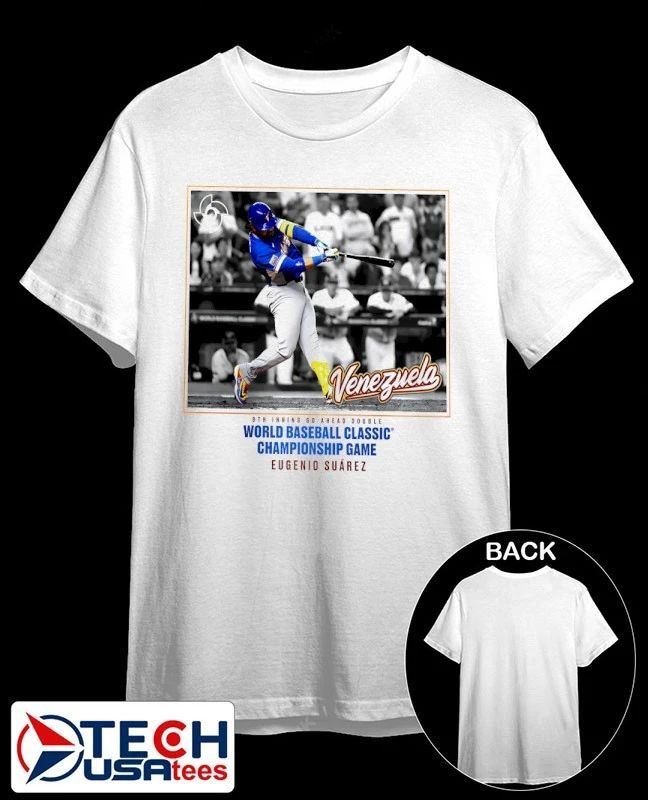 Venezuela Team Eugenio Suárez 2026 World Baseball Classic moment shirt