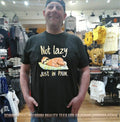 Not Lazy Just in Pain Sloth funny animal shirt