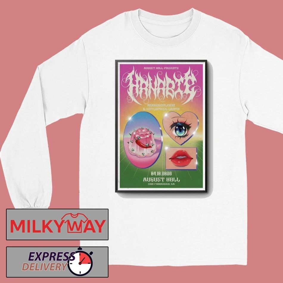 Hanabie San Francisco, CA 4 10 2026 Poster shirt
