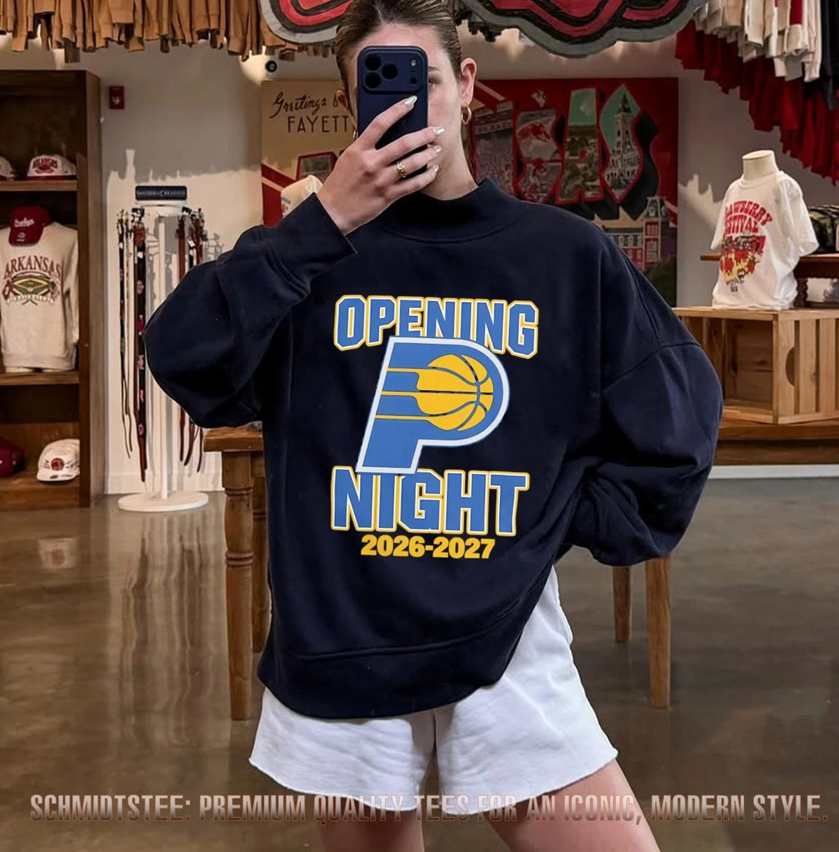 Indiana Pacers NBA Opening Night 2026-2027 shirt