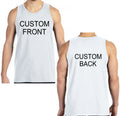 CUSTOMIZED SHIRTS IMAGE PHOTO DTG PRINTING DIRECT TO GARMENT MENS TANK TOP