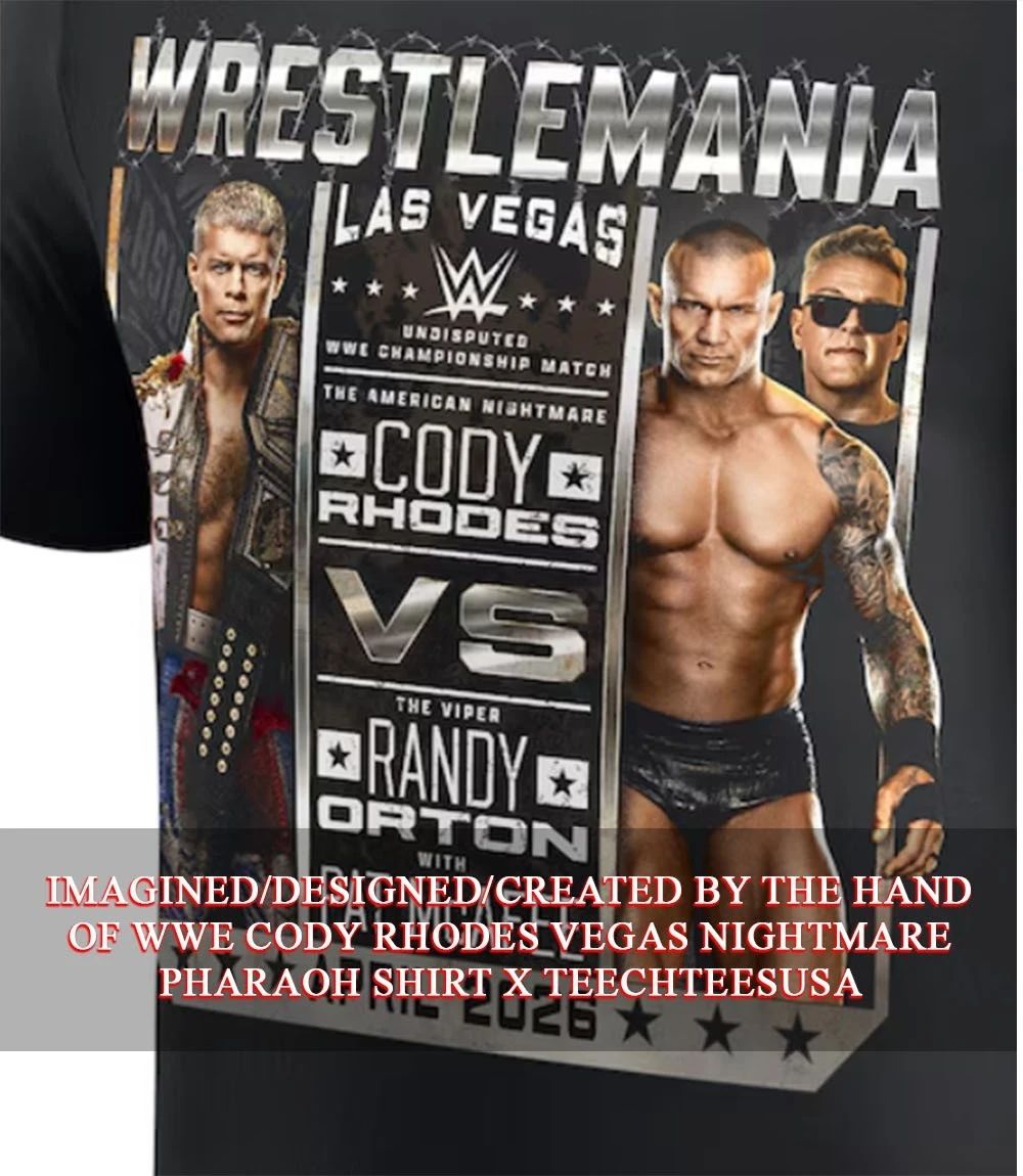 WrestleMania 42 Cody Rhodes vs. Randy Orton 2026 shirt