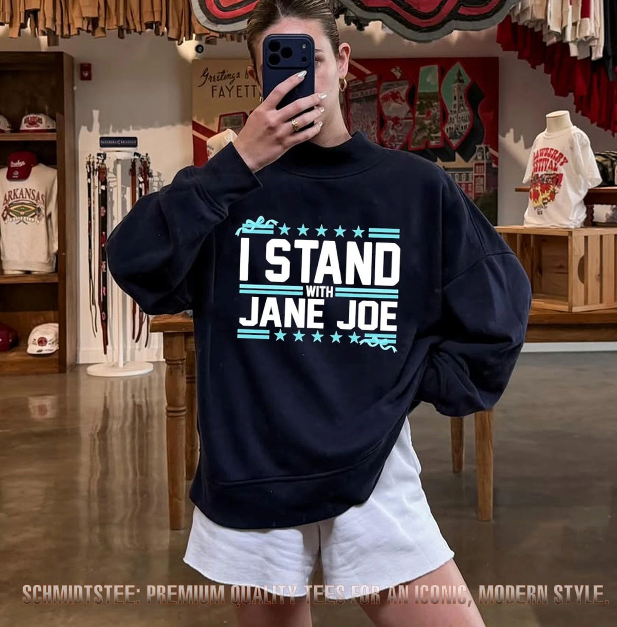 I Stand With Jane Joe Feminist Statement 2026 shirt