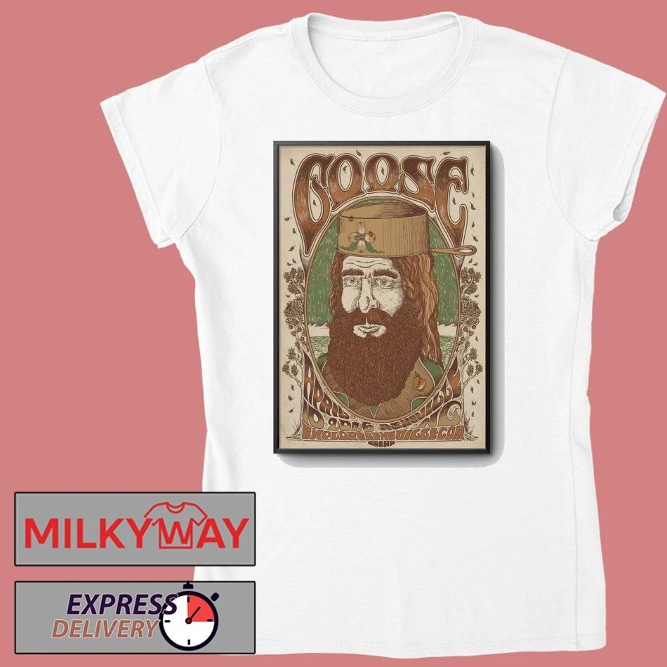 Goose Apr 10 2026 ExploreAsheville.com Arena In Asheville NC Poster shirt