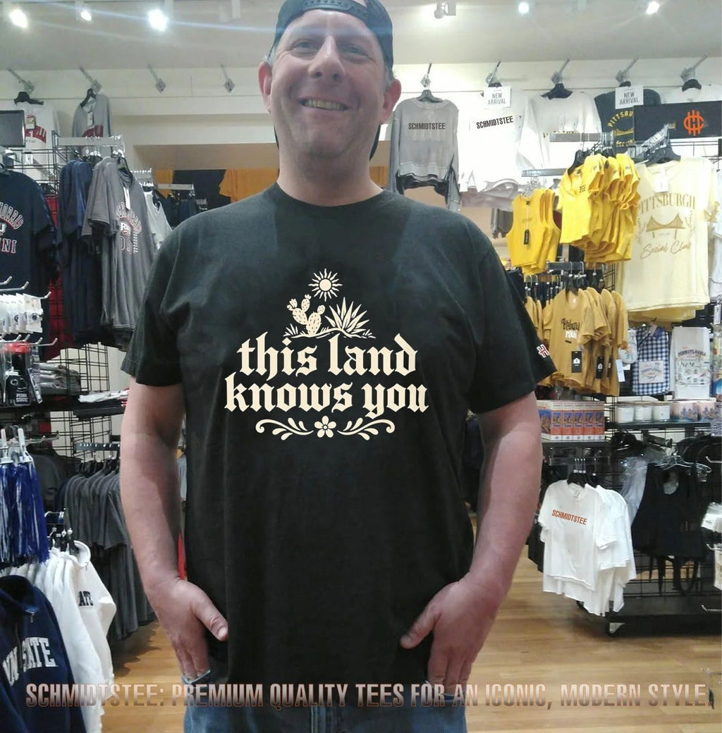 This Land Knows You cactus shirt