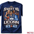 NKCtees UConn Huskies Sweet 16 2026 NCAA – 63-42 Victory vs UNC Women’s Tournament shirt
