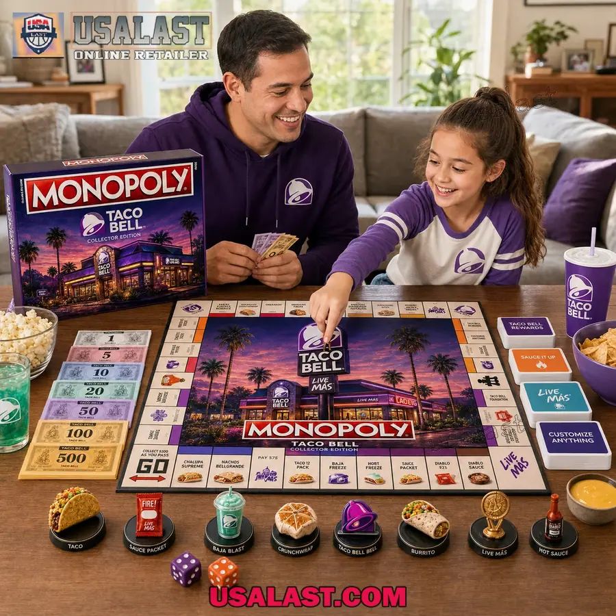 Taco Bell Collector Edition Monopoly Board Game 2026