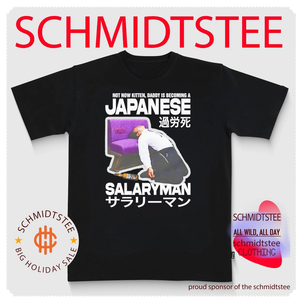 Not Now Kitten Daddy Is Becoming A Japanese Salaryman shirt