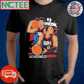 Vj Maxx Cartoon Philadelphia Sixers Basketball Nba Graphic shirt
